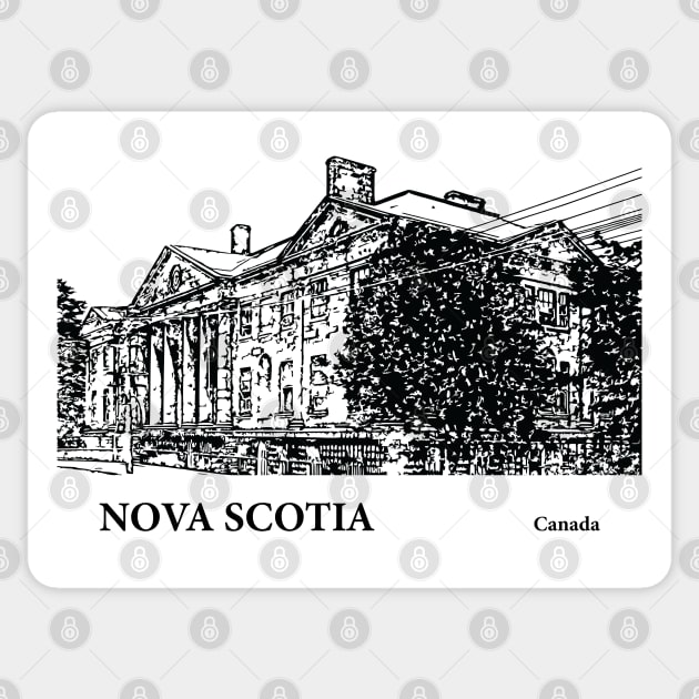 Nova Scotia Canada Sticker by Lakeric